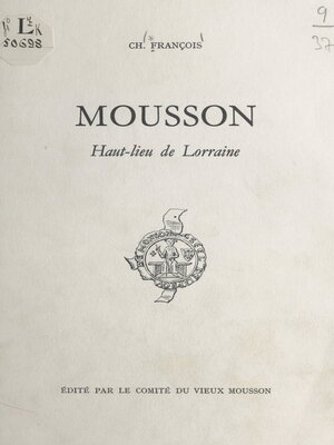 cover image of Mousson